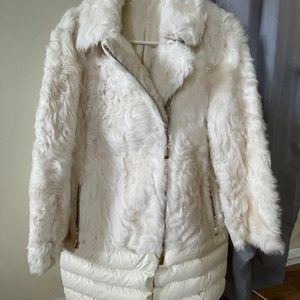 New, without tag real goat fur coat